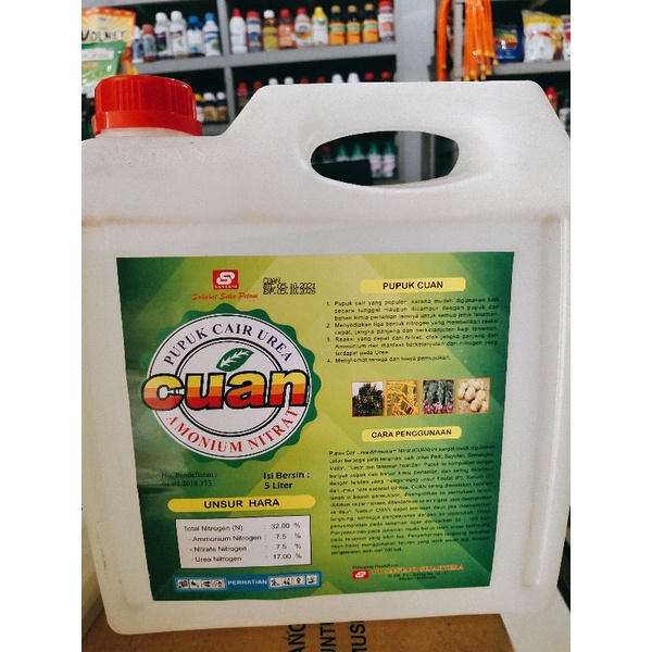 CUAN PUPUK UREA CAIR 5 LITER ORIGINAL