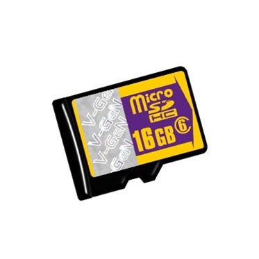 Memory Card Micro SD V-GEN 16GB Class 6 Speed 48 MBPS Memory Card 16GB