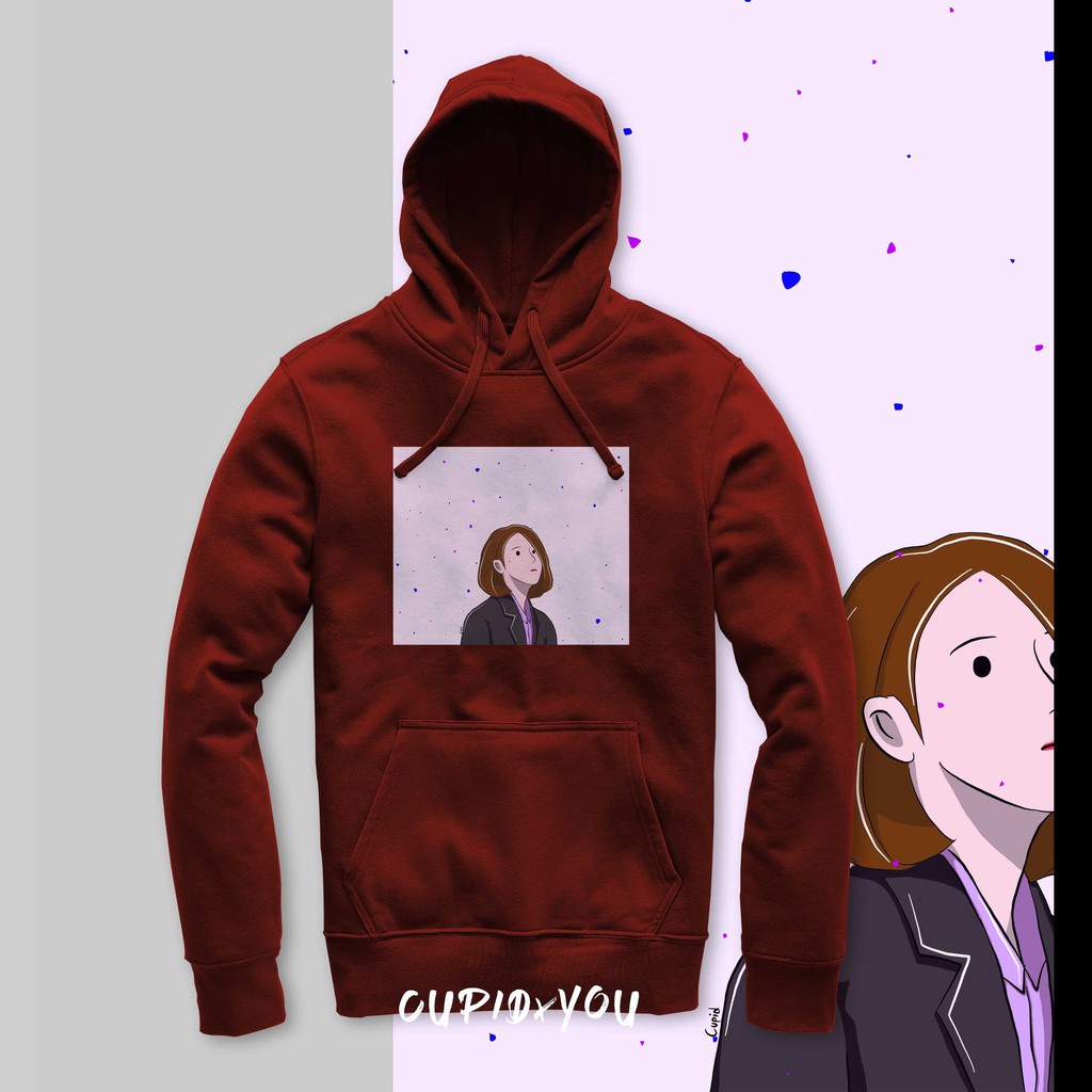 HOODIE JUMPER SWEATER CUSTOM SABLON FULL COLOR IU | BEBAS CUSTOM