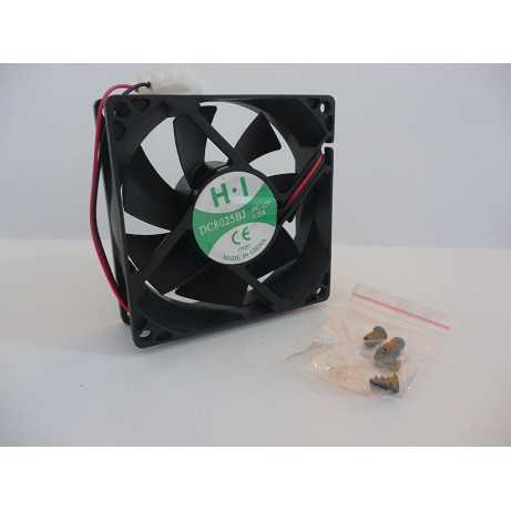 Fan Casing 8cm HITAM