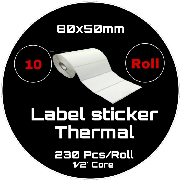 s40dhts Label Sticker Thermal 80X50 U/ Panda Prj-80Bl Printer Bluetooth Mobile E57Dtgfe