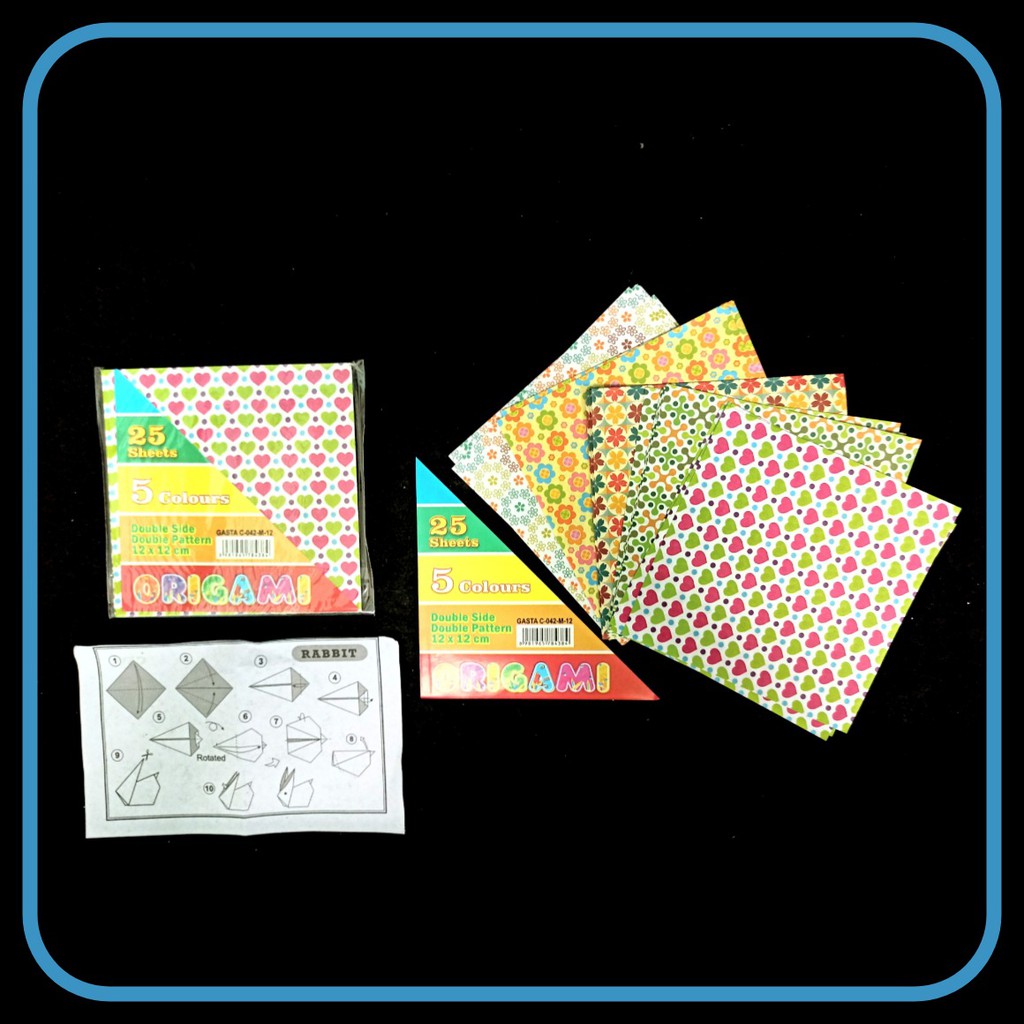 

ILP Origami GASTA Motif 12x12 / Kertas Lipat / Kertas Origami
