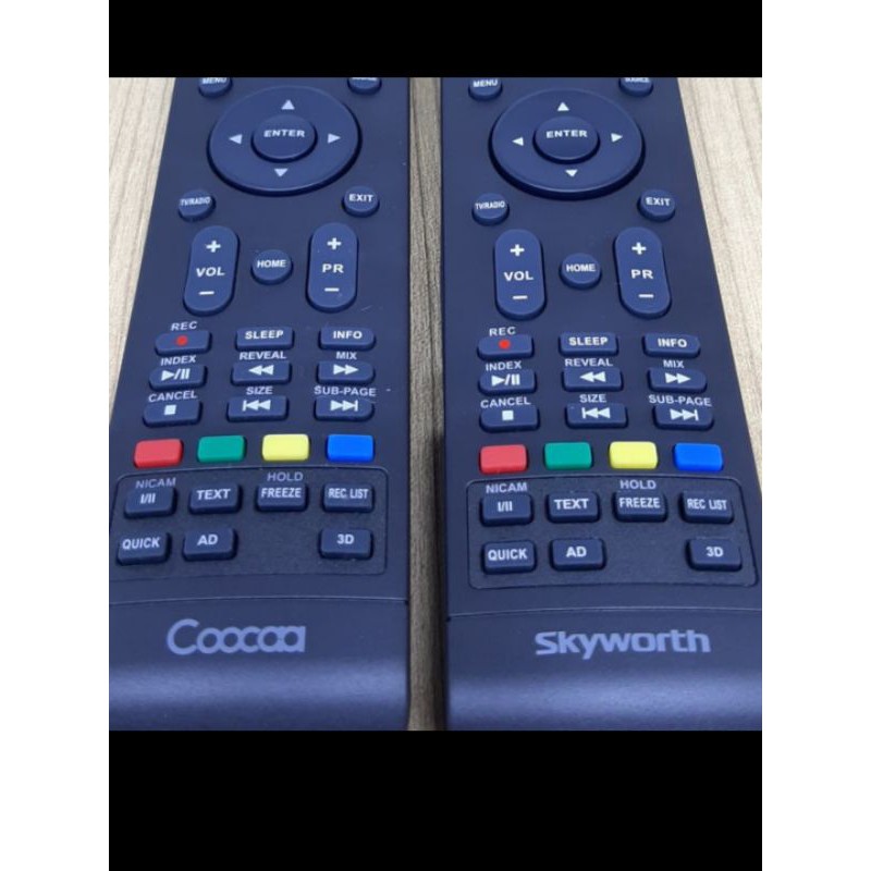 REMOTE REMOT TV LED COOCAA SKAYWORTH 3D PANJANG ORIGINAL ASLI