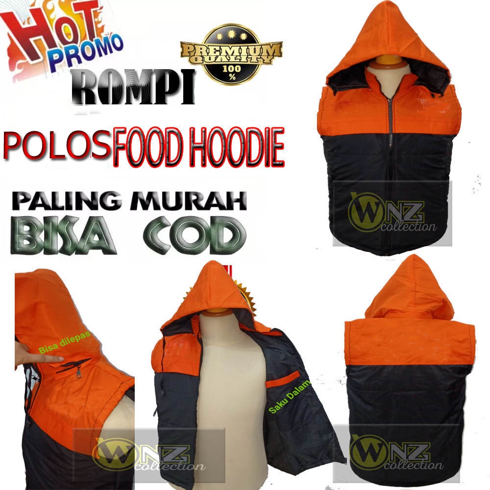 PROMO!!! Rompi Polos Hoodiee / Rompi Polos Custom / Rompi SFD / Rompi TERLARIS / TERMURAH