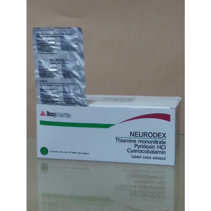 Neurodex - Suplemen Vitamin B Complex B1 B6 & B12 [Strip 10 Tablet]