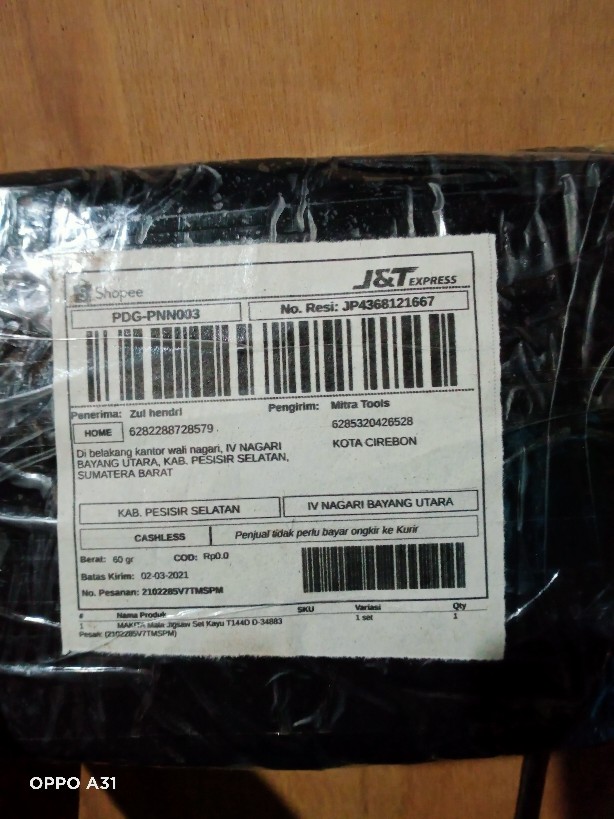 Makita Mata Jigsaw Set Kayu T144d D-34883