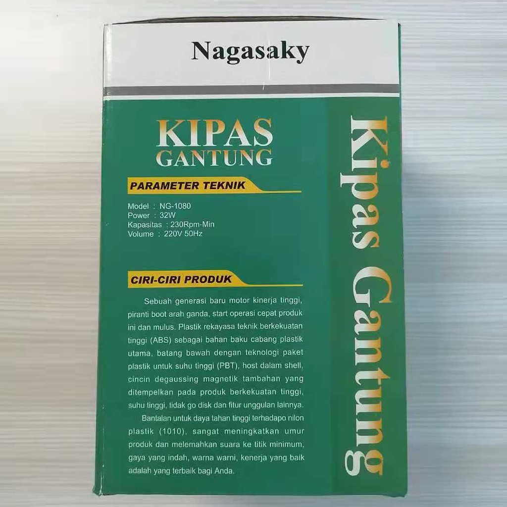 kipas angin gantung NAGASAKY ng-1080 32w ceiling fan