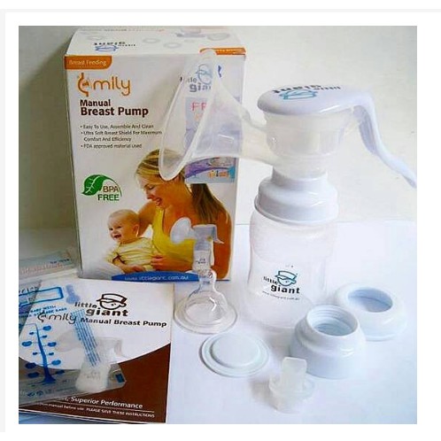 Little Giant Emily Manual Breast Pump Pompa ASI Manual Gratis Kantong Asi LG6960