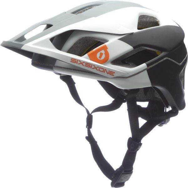 SALE Helmet MTB Helm Sepeda 661 MIPS SixSixOne Six Six One EVO AM Grey White Black