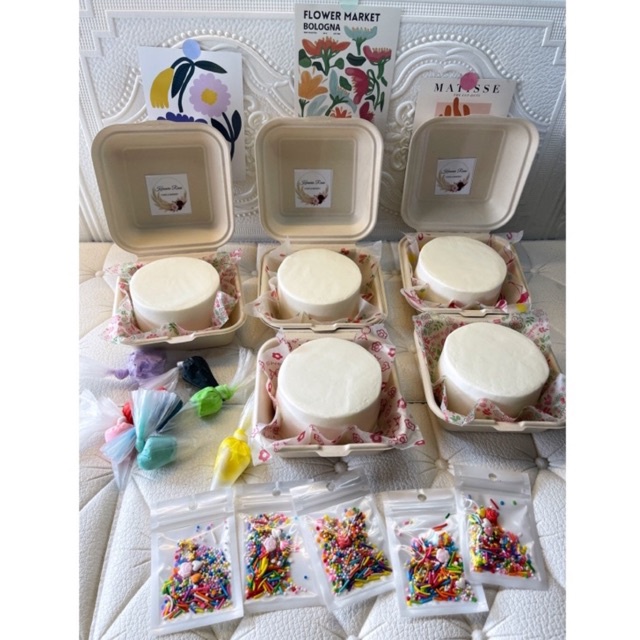 Bento Cake DIY Bandung (hias sendiri)