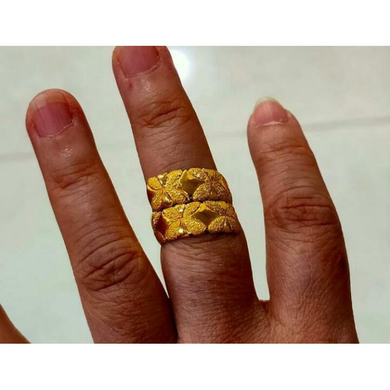 cincin lapis emas 999