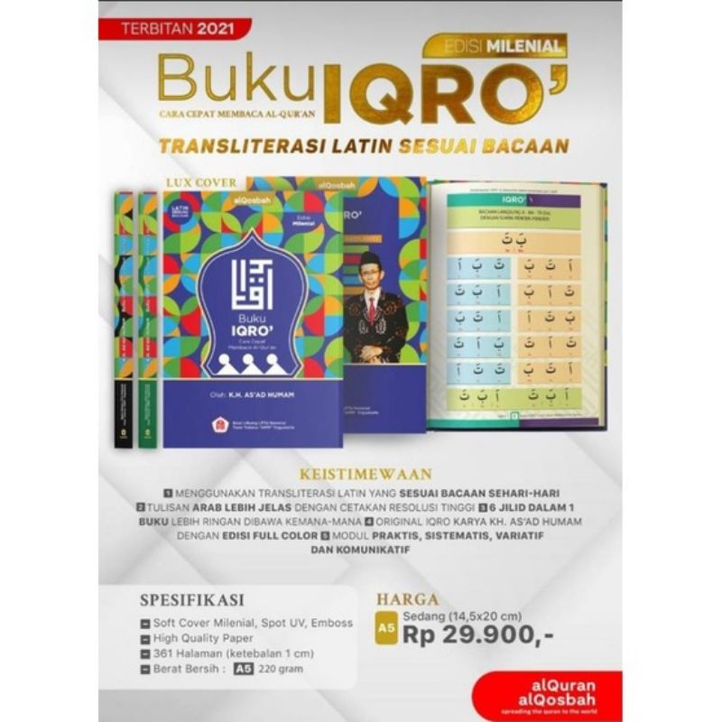 Iqro warna milenial