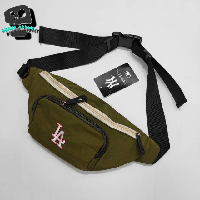 MLB yankees LA dodger waist bag