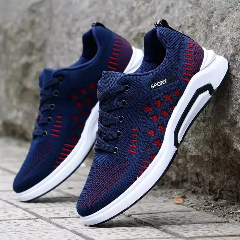 Sepatu Pria Sneakers Sport / Sepatu Running Pria / Sepatu Sporty MK