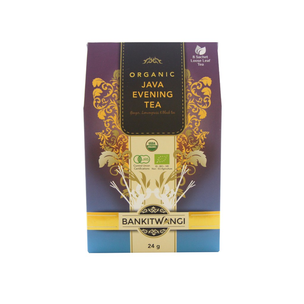 BankitWangi Organic Java Evening Tea 24 gram (8sachet loose leaf tea)