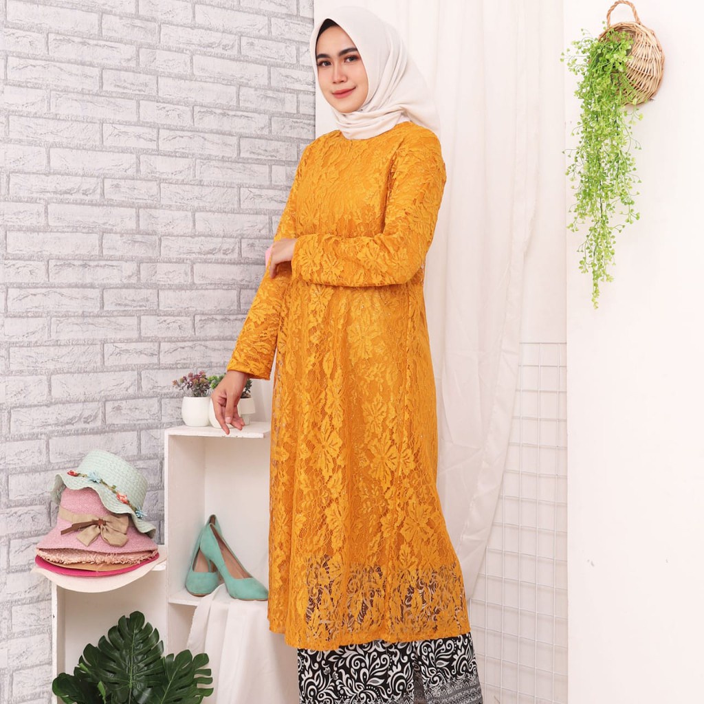 (BISA COD) HANYA atasan saja/kebaya brukat/atasan kebaya rinjani/kebaya modern/kebaya wanita/BISA COD/kebaya original/kebaya terbaru/kebaya warna VARIAN WARNA/kebaya brukat/ Kebaya Pesta / Kebaya Modern Dan Rok Plisket / Kebaya Modern / Set Kebaya hitam