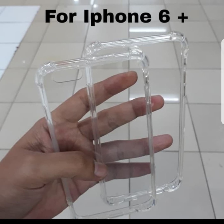 IPHONE 6 7 8 6 PLUS 7 PLUS 8 PLUS CASE SOFTCASE ANTICRACK SOFT SILIKON BENING CLEAR BUMPER CRACK CASING COVER ANTI CRACK 6G 6S 7G 8G 6+ 7+ 8+ +