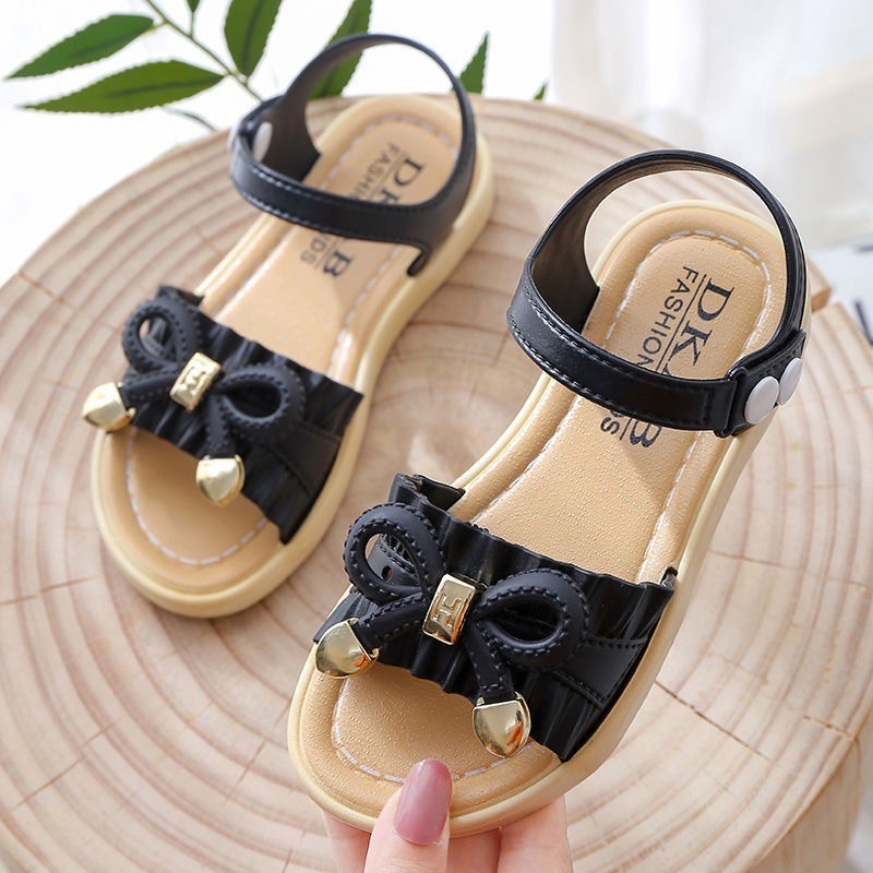 Sandal Anak Perempuan anak | SS Casual Ribbon Black