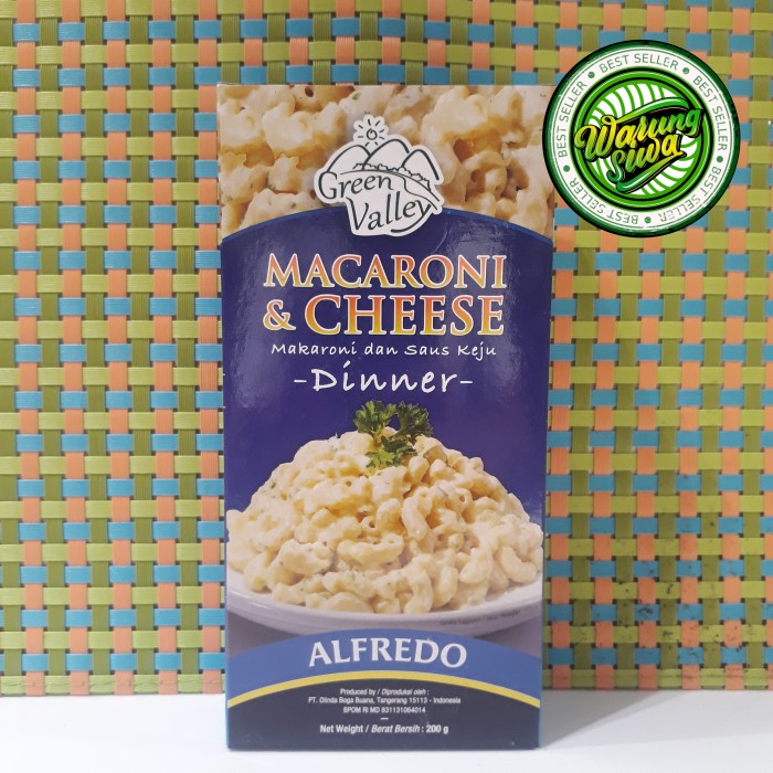 

green valley macaroni and cheese dinner alfredo 200 gram