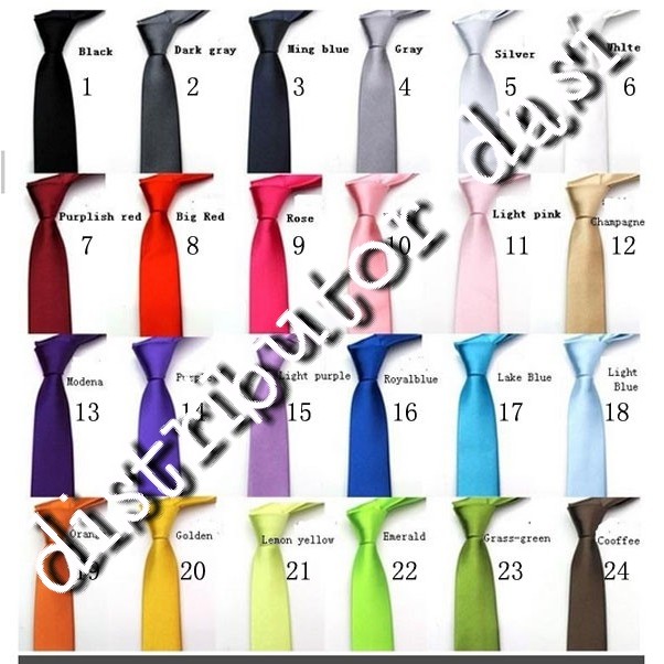 Dasi slim standart polos silk satin premium hitam merah biru gold pink tosca putih ready stok