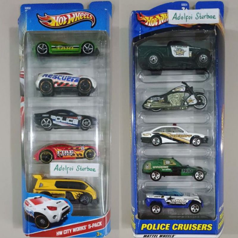 hotwheels hot wheels isi 5 police cruiser dodge power wagon scorchin scooter motor police car enforc