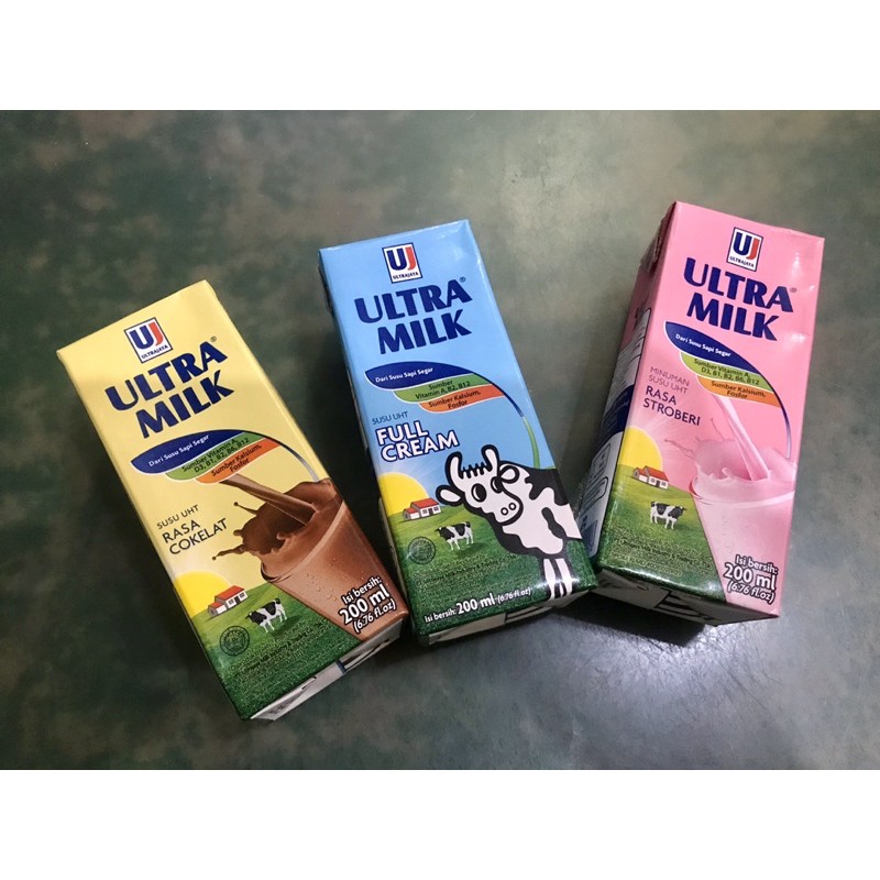 Ultra Milk Susu UHT 200 ml