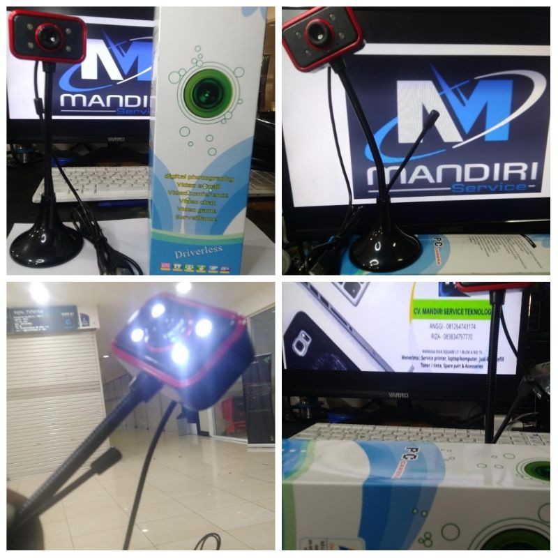 Pc camera webcam+mic/ web camera + mic