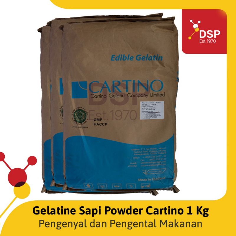 

GELATINE / Gelatin Kue Food Grade Halal MUI 1 Kg