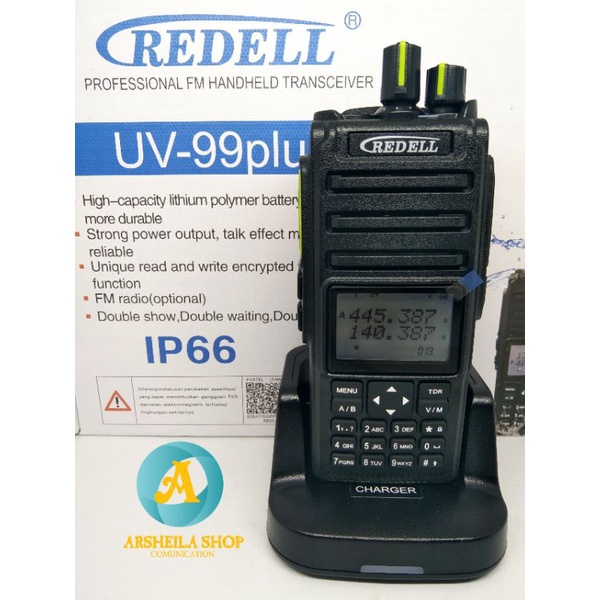 Ht redel uv 99 plus original 10 watt waterprof dual band