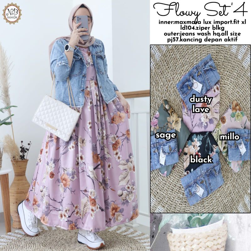 FLOWY SET 4 + KIA SET 5 ori by N&B