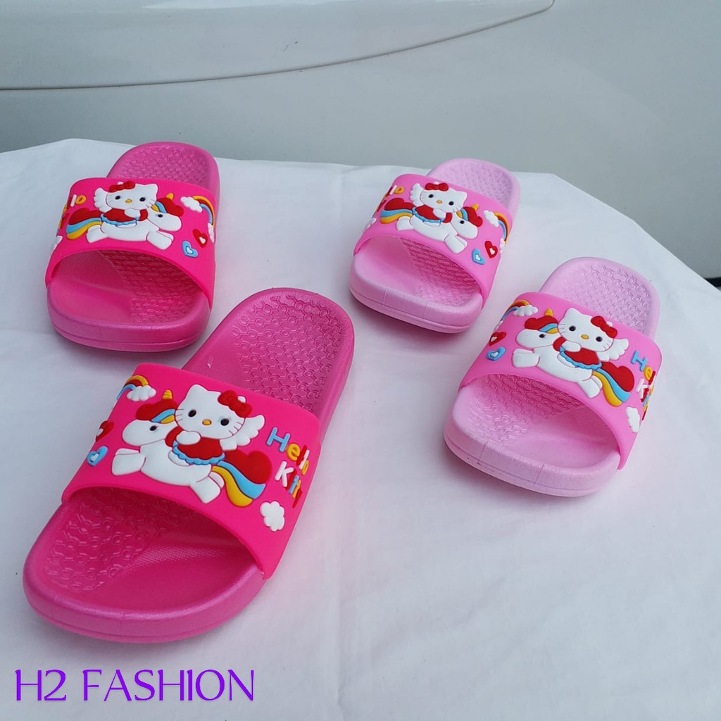  Sandal  Anak  Perempuan  Motip Hello  Kitty  Terbaru Shopee 