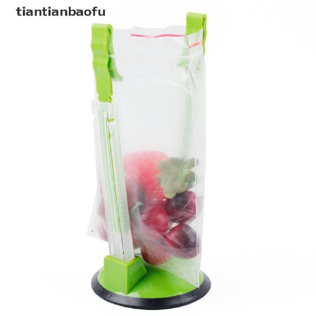 [tiantianbaofu] Adjustable non-slip ziplock bag storage bag clip hands-free sandwich bag rack Boutique