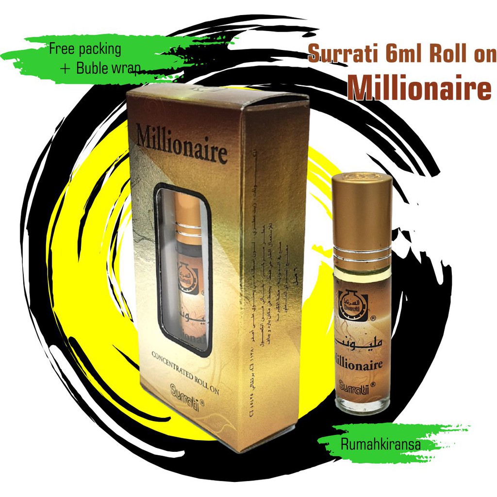 Parfum MILLIONAIRE 6ml Roll On | Parfum Surrati | Surrati Perfumes