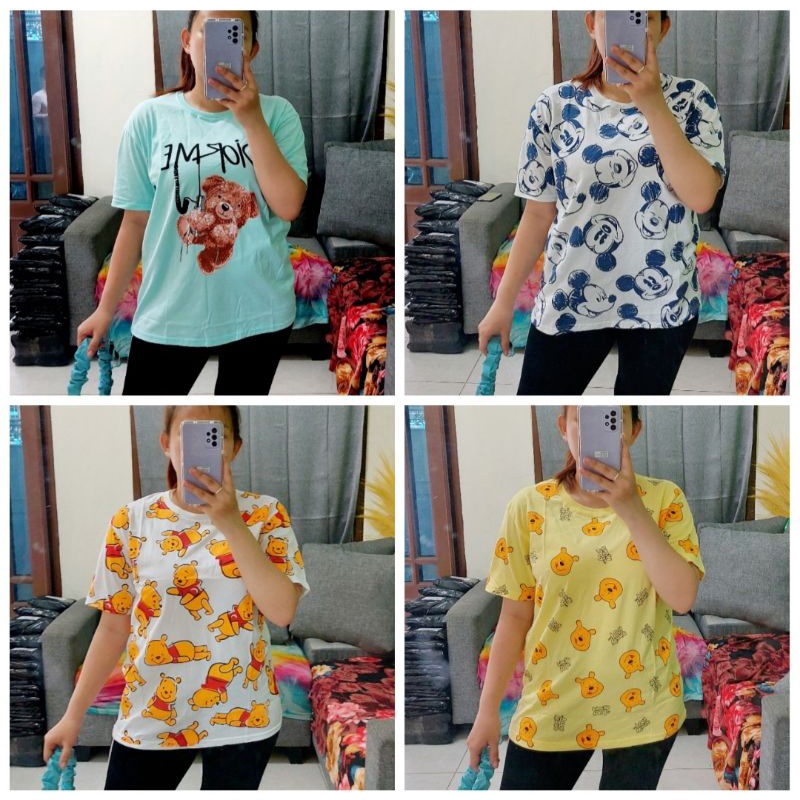 NEW KAOS WANITA TERBARU / KAOS PREMIUM COTTON / KAOS MURAH / KAOS WANITA MURAH