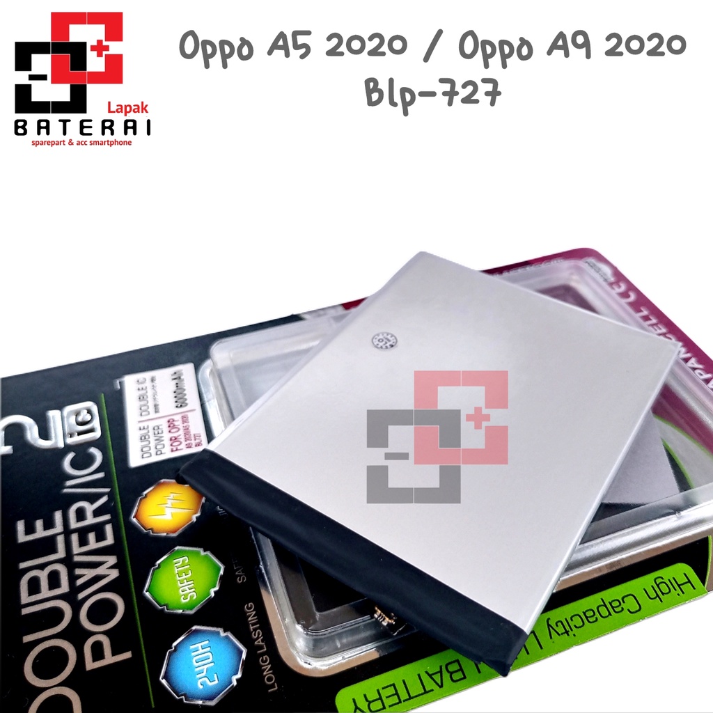 Log on - BLP727 Oppo A5 2020 / A9 2020 Double ic Battery Baterai Batre