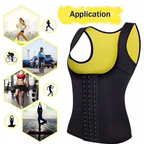 READY STOCK HOT SHAPERS WAIST CINCHER / CHINCER BUTON 3 LEV PENGAIT / ROMPI TANKTOP KANCING PENGAIT HOT SHAPER