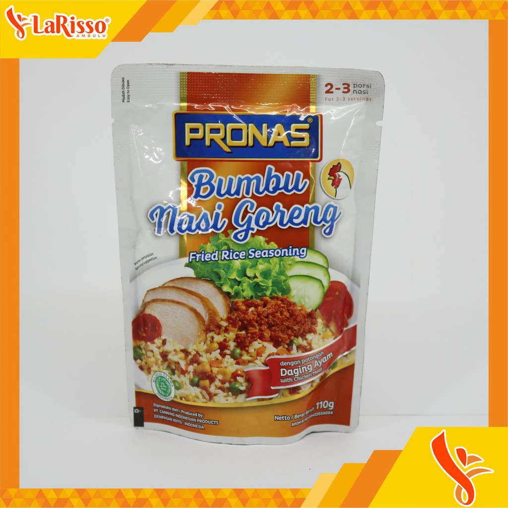 

PRONAS BUMBU NASI GORENG DENGAN DAGING AYAM 110GR POUCH