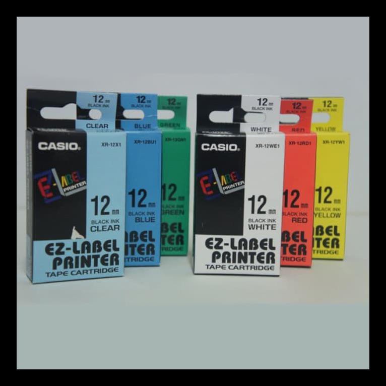 

DISKON PITA LABEL PRINTER CASIO XR-12MM PAKET ALAT TULIS TERMURAH PING LENGKAP