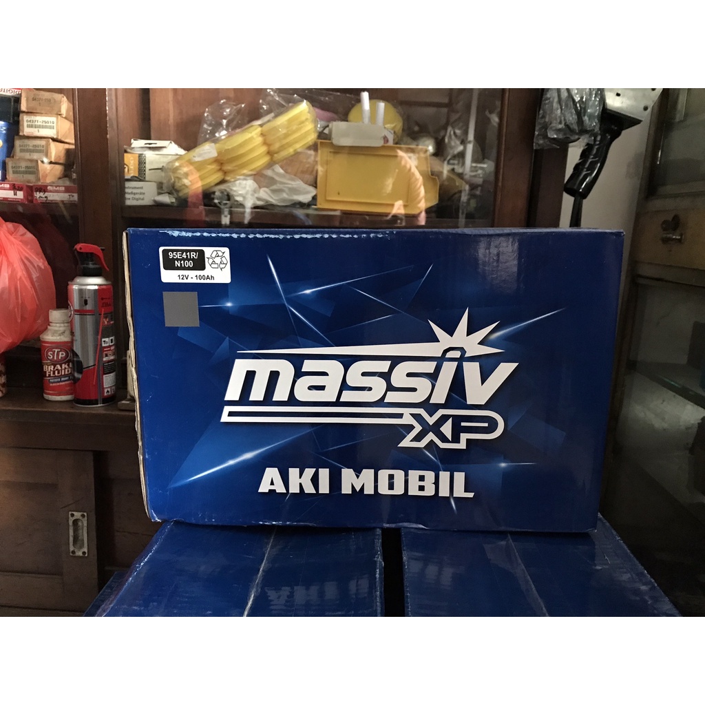 Jual Accu / Aki Basah Massiv XP N100 12v 100Ah | Shopee Indonesia