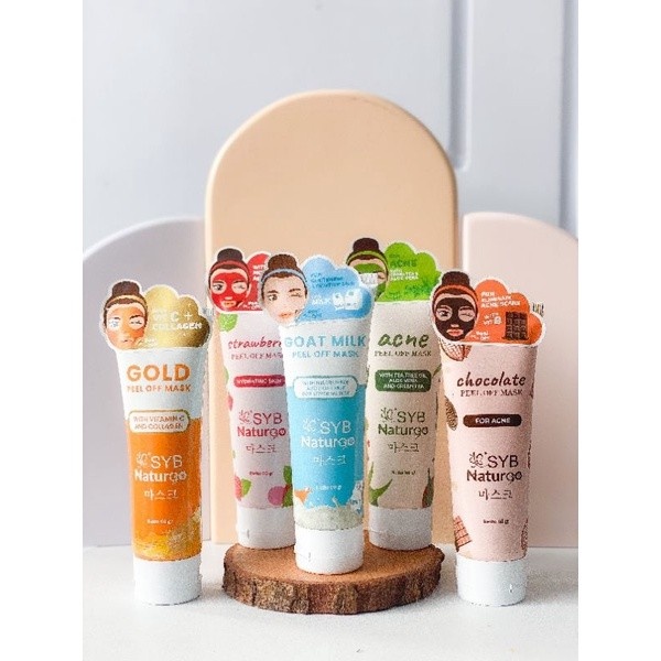 ✿ MADAME ✿ SYB TUBE NATUR90 PEEL OFF MASK - SYB MASKER KOMEDO NATURGO TUBE PEEL OFF BPOM ORIGINAL