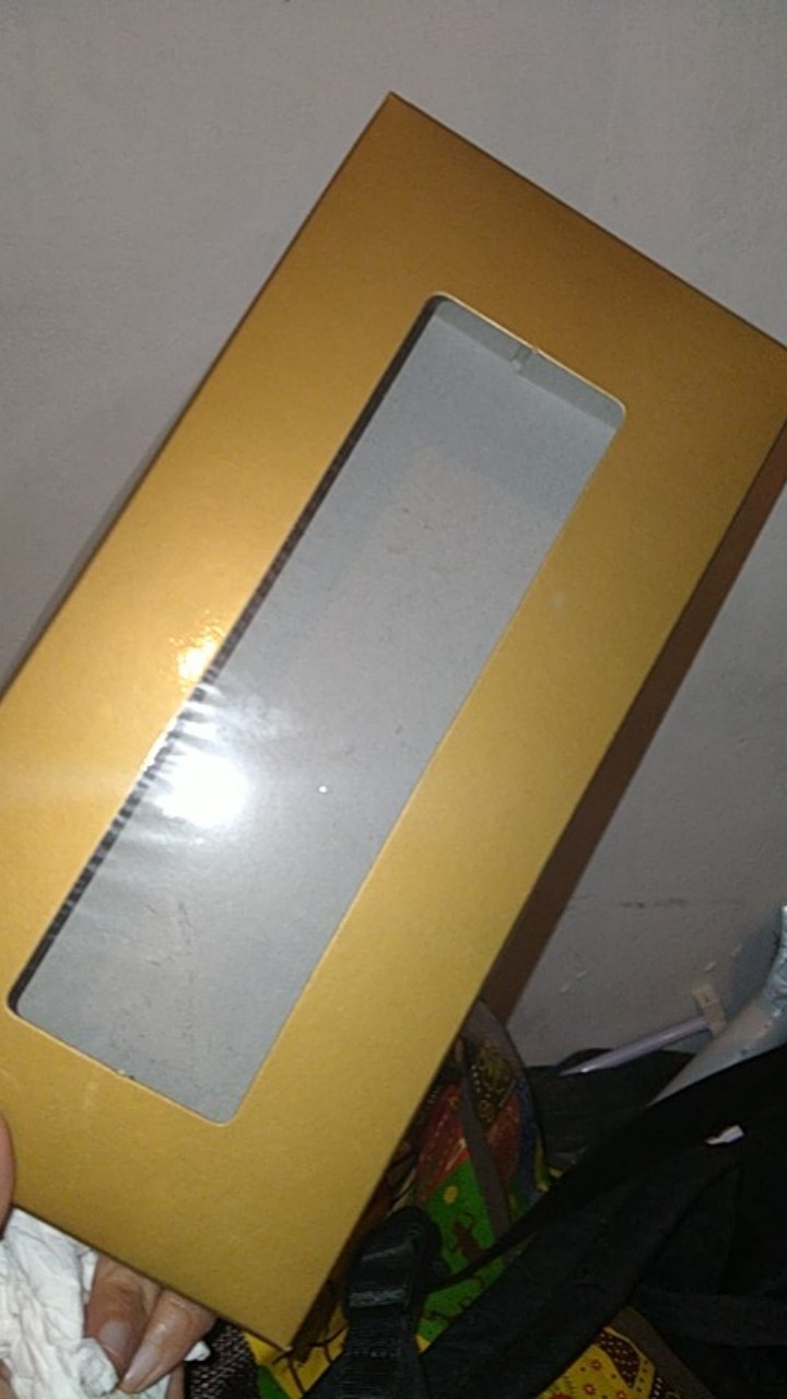 Dus Kue Cake Bolu Brownies Kotak Emas 12x25 Cm (minimal 5 Pcs)