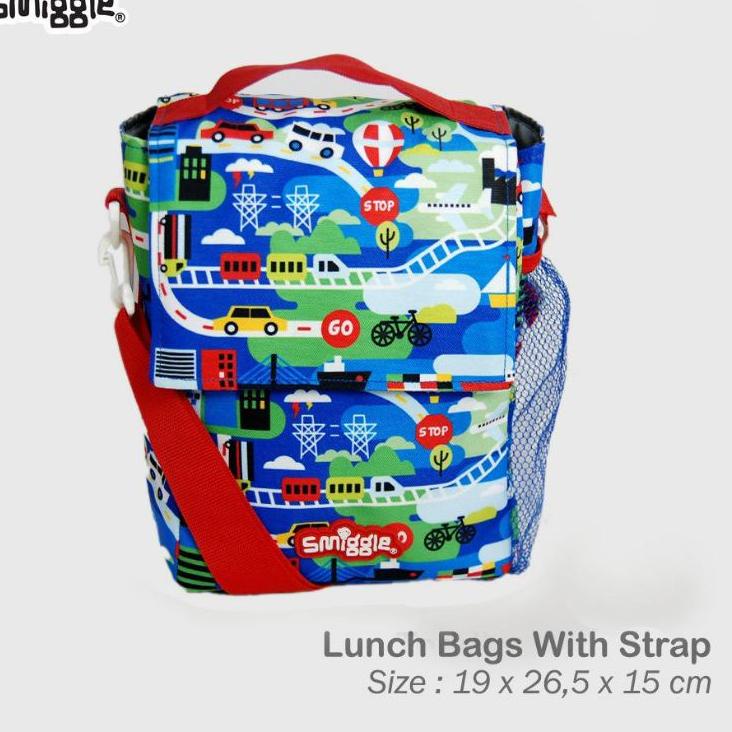 LANGSUNG ATC.. Smiggle double decker lunchbag/lunchbag Smiggle/TAs makan smiggle