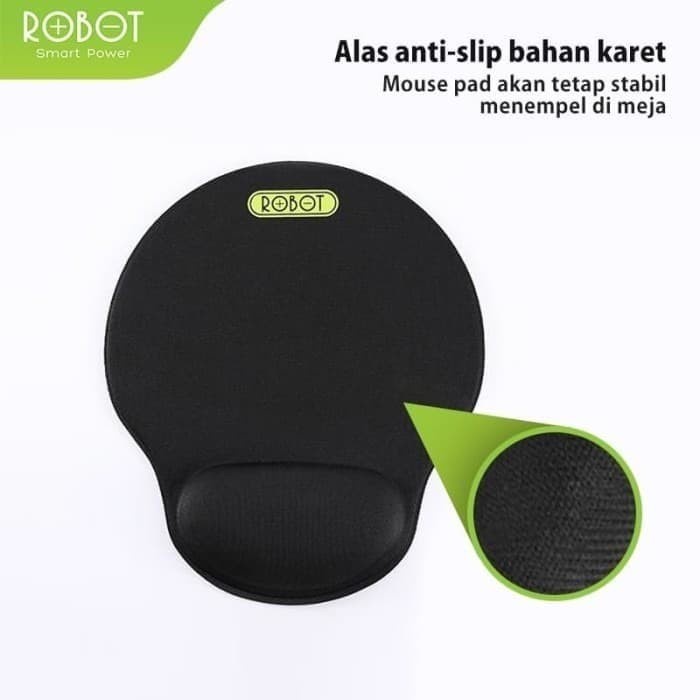 Robot RP02 Mousepad With Wrist Rest