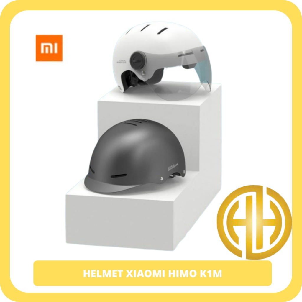 HELM XIAOMI HIMO K1M  Helm Sepeda Xiaomi Himo K1 Riding Helmet Plus Visor Lens