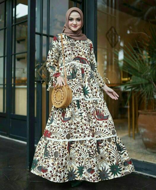 GAMIS BATIK KATUN PRIMIS