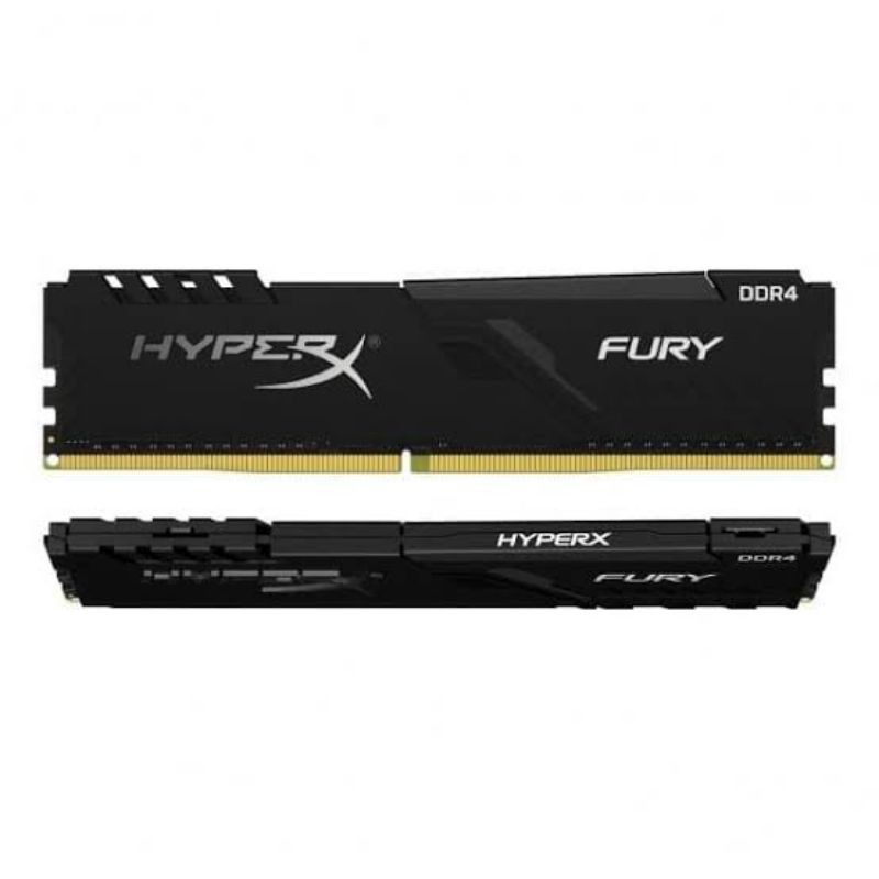 Memory RAM PC KINGSTON HYPER X FURY DDR4 8GB (2X4GB) 2666MHZ Garansi Resmi