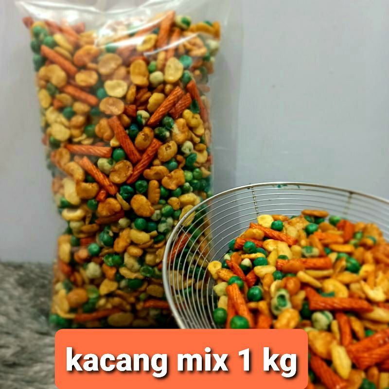 

Kacang Mix Campur Gurih Renyah Jaipong 1 Kg