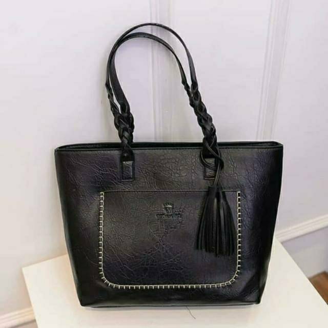 TW1810 Tas Bahu Wanita Kerja Glamour Elegan Keren