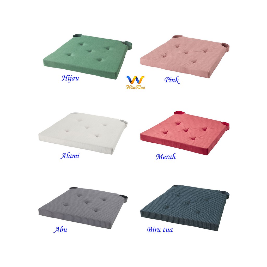 JUSTINA alas kursi 42/35x40x4 cm