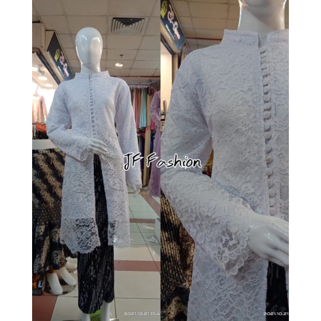 (BAYAR DITEMPAT)/ Real pict setelan kebaya kancing depan ibu besan by rasaqi kebaya/ Kebaya Jumbo / Kebaya brokat jumbo Ld 120 / Kebaya Tunik sanghay /Kebaya brokat murah / Kebaya tradisional / Kebaya brokat termurah / kebaya ibu hajat